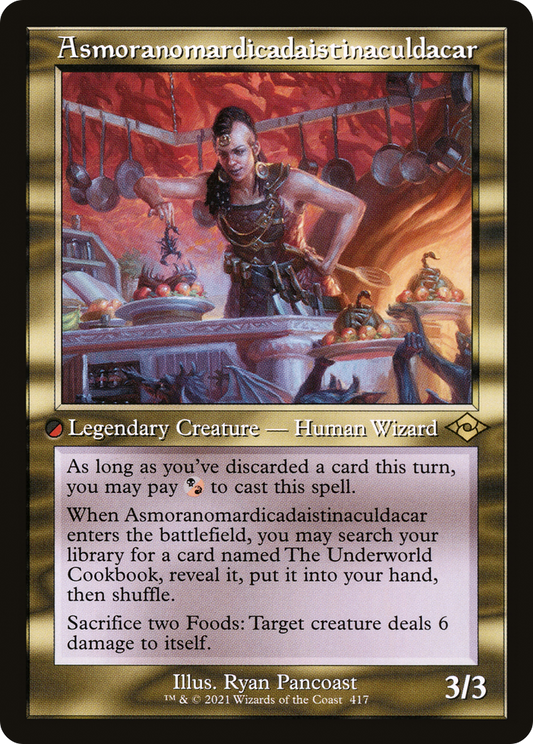 Asmoranomardicadaistinaculdacar (MH2-417) - Modern Horizons 2 - Premium MTG Single from Wizards of the Coast - Just $0.10! Shop now at Game Crave Tournament Store