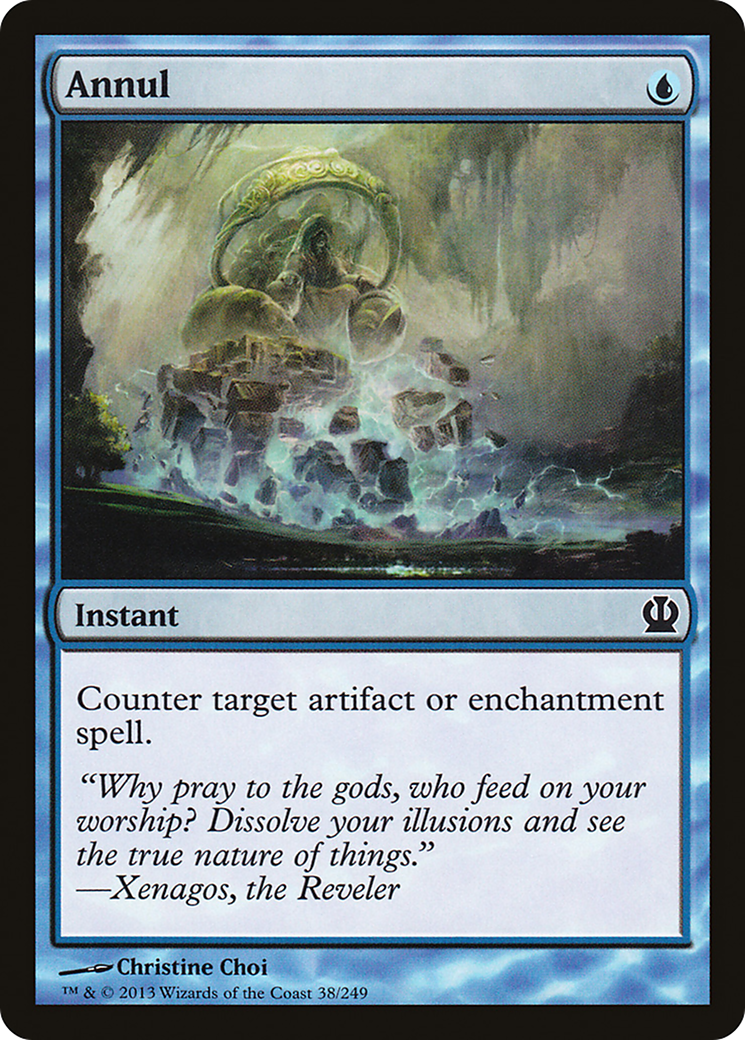 Annul (THS-038) - Theros - Premium MTG Single from Wizards of the Coast - Just $0.08! Shop now at Game Crave Tournament Store
