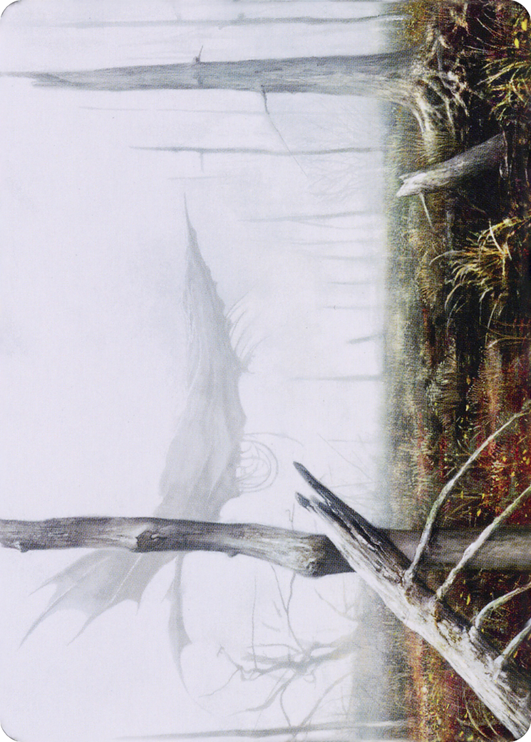 Swamp // Swamp (ADMU-064) - Dominaria United Art Series (Borderless) Foil - Premium MTG Single from Wizards of the Coast - Just $0! Shop now at Game Crave Tournament Store