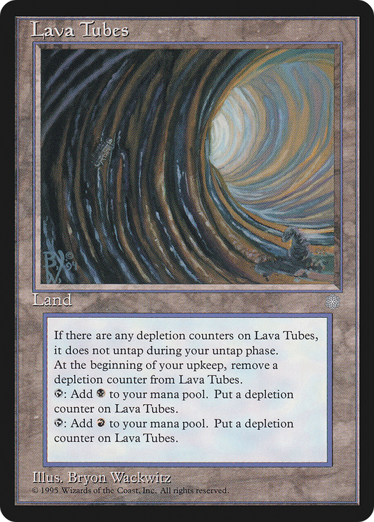 Lava Tubes (ICE-358) - Ice Age - Premium MTG Single from Wizards of the Coast - Just $0.28! Shop now at Game Crave Tournament Store