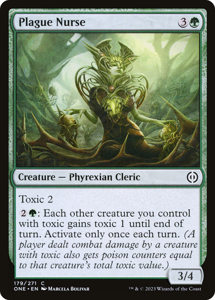 Plague Nurse (ONE-179) - Phyrexia: All Will Be One - Premium MTG Single from Wizards of the Coast - Just $0.25! Shop now at Game Crave Tournament Store