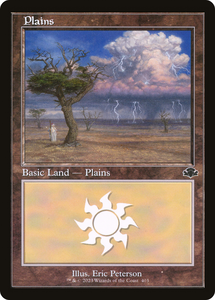 Plains (DMR-403) - Dominaria Remastered Foil - Premium MTG Single from Wizards of the Coast - Just $0.22! Shop now at Game Crave Tournament Store