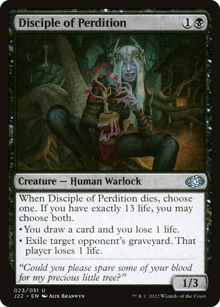 Disciple of Perdition (J22-023) - Jumpstart 2022 - Premium MTG Single from Wizards of the Coast - Just $0.08! Shop now at Game Crave Tournament Store