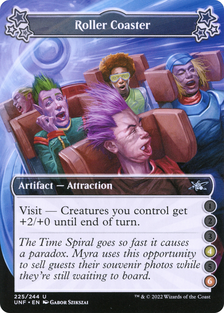 Roller Coaster (UNF-225C) - Unfinity Foil - Premium MTG Single from Wizards of the Coast - Just $0.08! Shop now at Game Crave Tournament Store