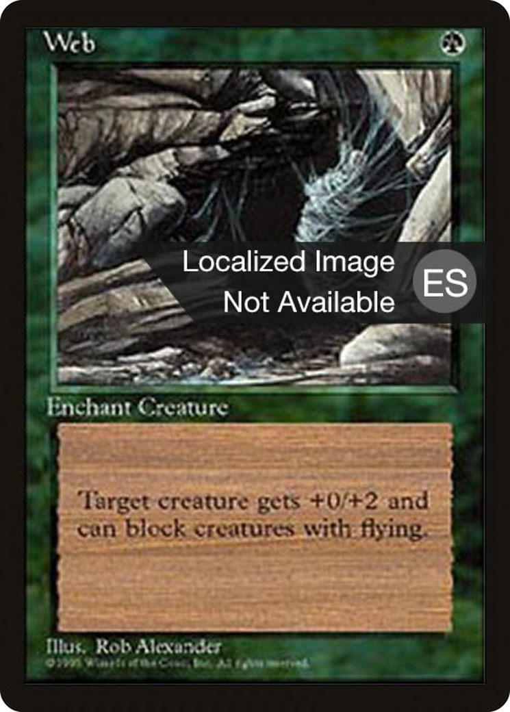 Web (4BB-287) - Fourth Edition Foreign Black Border - Premium MTG Single from Wizards of the Coast - Just $0.40! Shop now at Game Crave Tournament Store