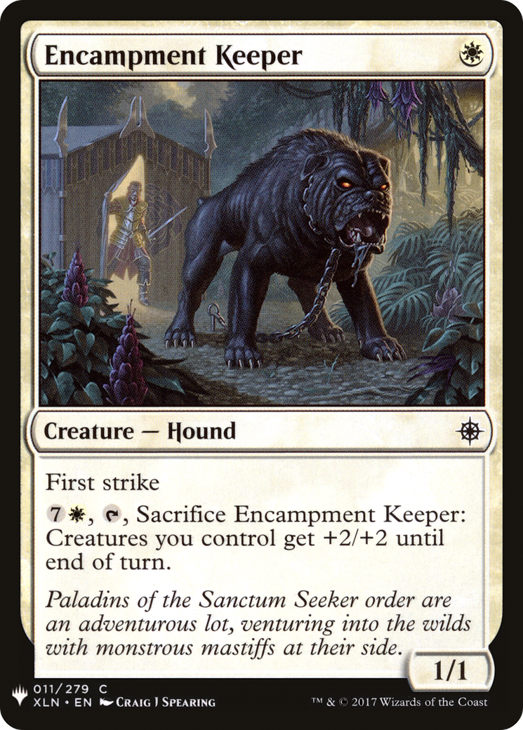 Encampment Keeper (MB1-091) - Mystery Booster - Premium MTG Single from Wizards of the Coast - Just $0.25! Shop now at Game Crave Tournament Store