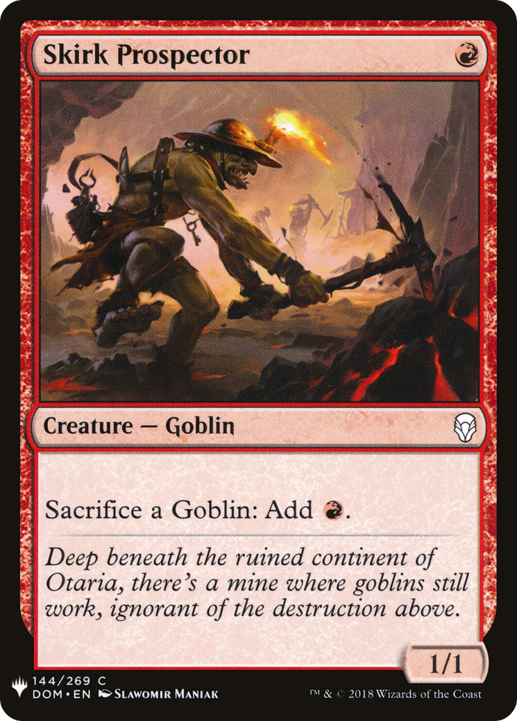 Skirk Prospector (MB1-1060) - Mystery Booster - Premium MTG Single from Wizards of the Coast - Just $0.08! Shop now at Game Crave Tournament Store