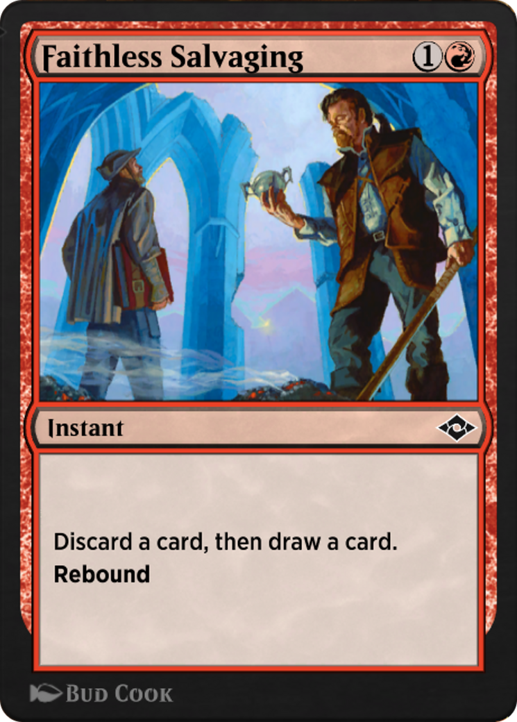 Faithless Salvaging (J21-439) - Jumpstart: Historic Horizons - Premium MTG Single from Wizards of the Coast - Just $0! Shop now at Game Crave Tournament Store