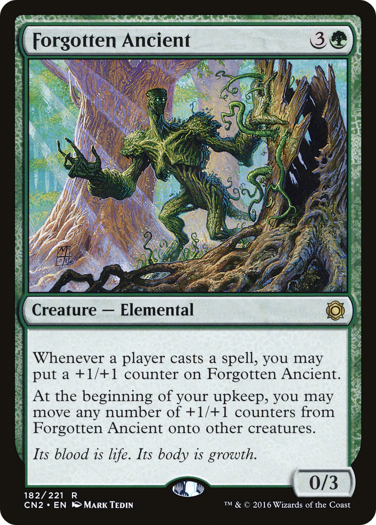 Forgotten Ancient (CN2-182) - Conspiracy: Take the Crown - Premium MTG Single from Wizards of the Coast - Just $0.19! Shop now at Game Crave Tournament Store