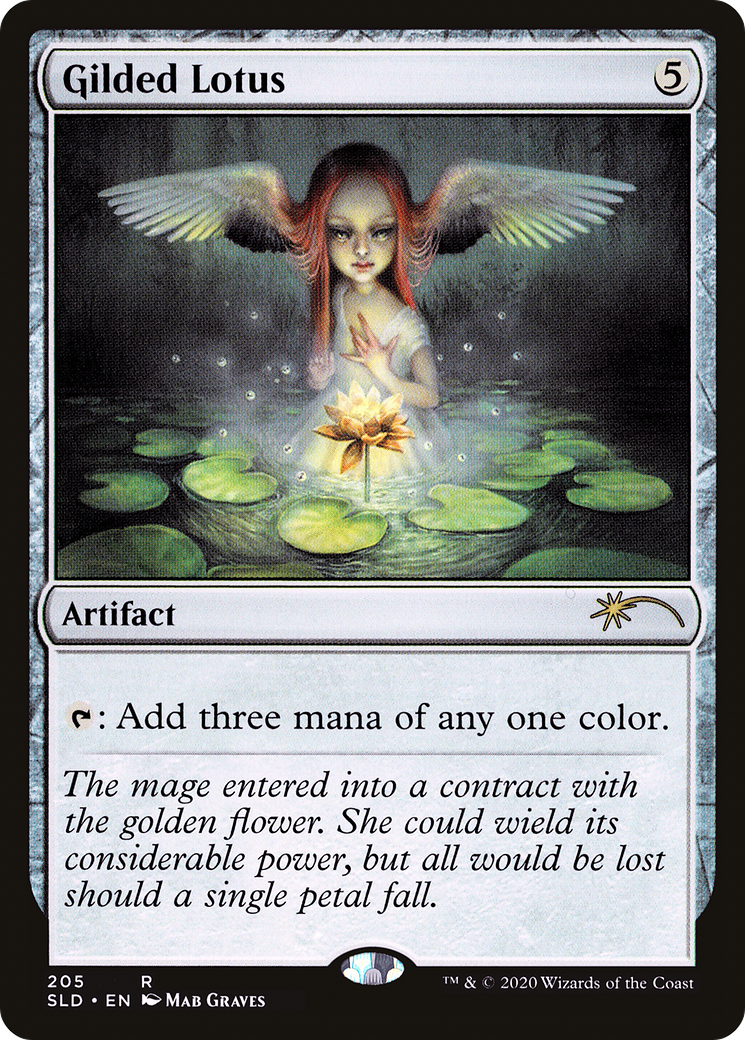 Gilded Lotus (SLD-205) - Secret Lair Drop - Premium MTG Single from Wizards of the Coast - Just $0.88! Shop now at Game Crave Tournament Store