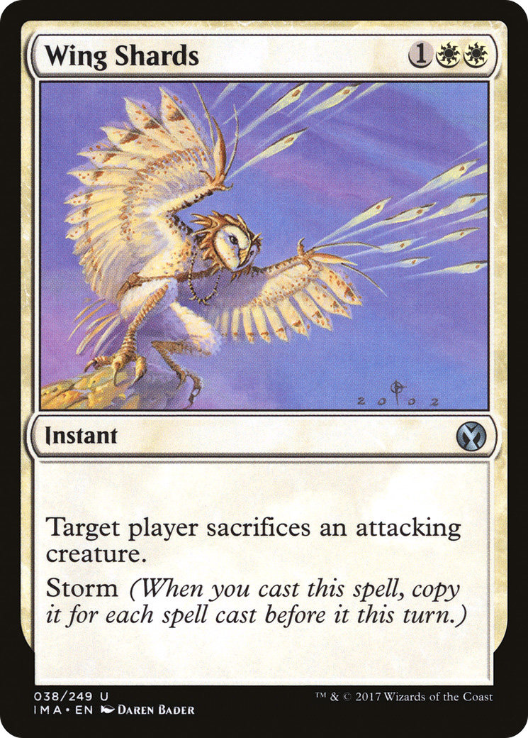 Wing Shards (IMA-038) - Iconic Masters Foil - Premium MTG Single from Wizards of the Coast - Just $0.08! Shop now at Game Crave Tournament Store