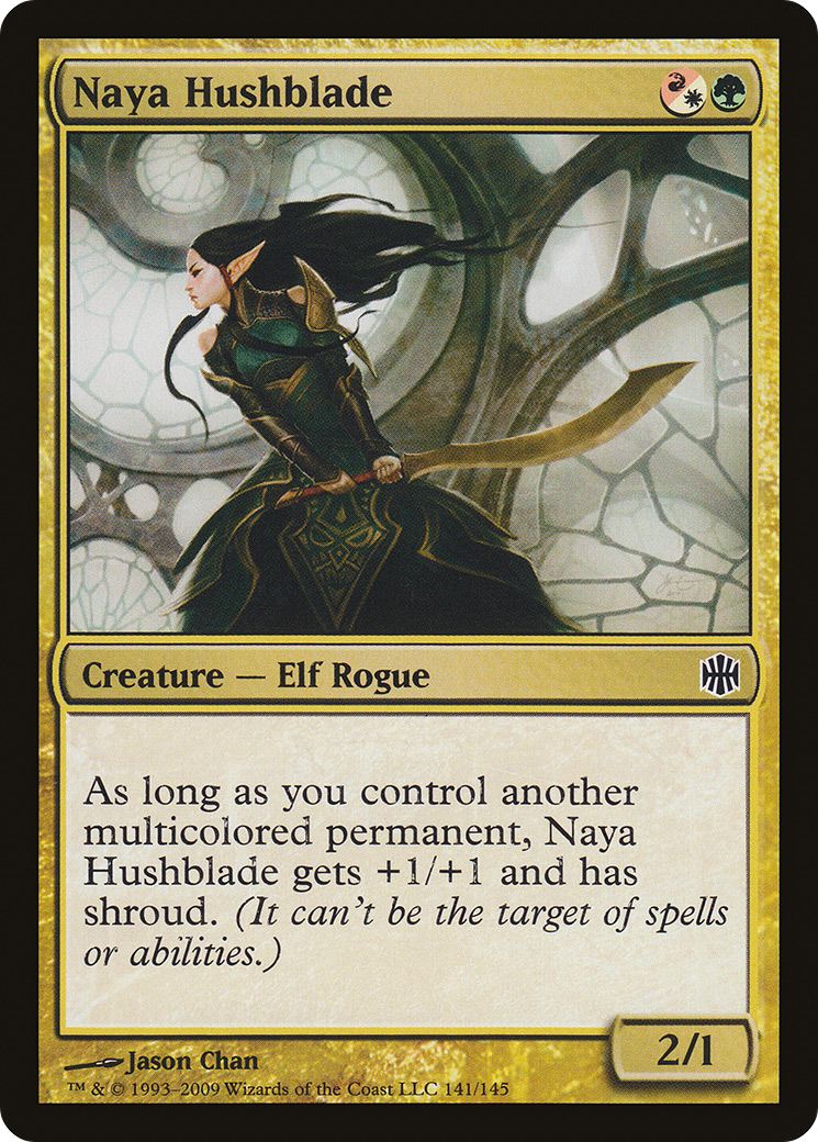Naya Hushblade (ARB-141) - Alara Reborn - Premium MTG Single from Wizards of the Coast - Just $0.08! Shop now at Game Crave Tournament Store
