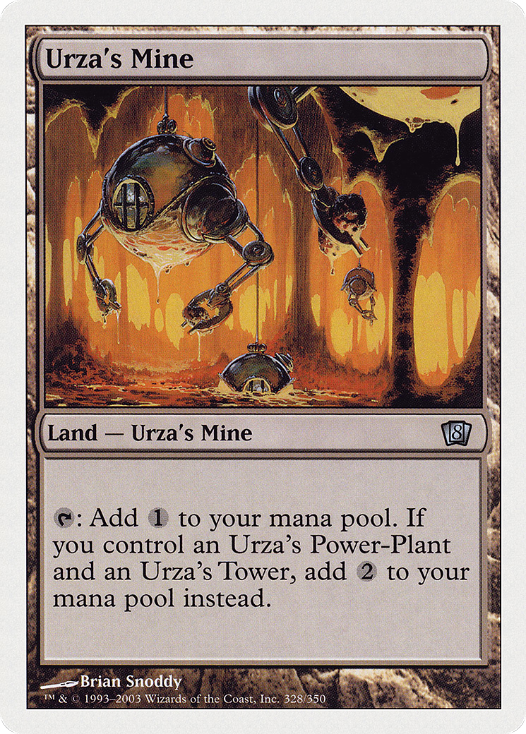 Urza's Mine (8ED-328) - Eighth Edition - Premium MTG Single from Wizards of the Coast - Just $0.86! Shop now at Game Crave Tournament Store