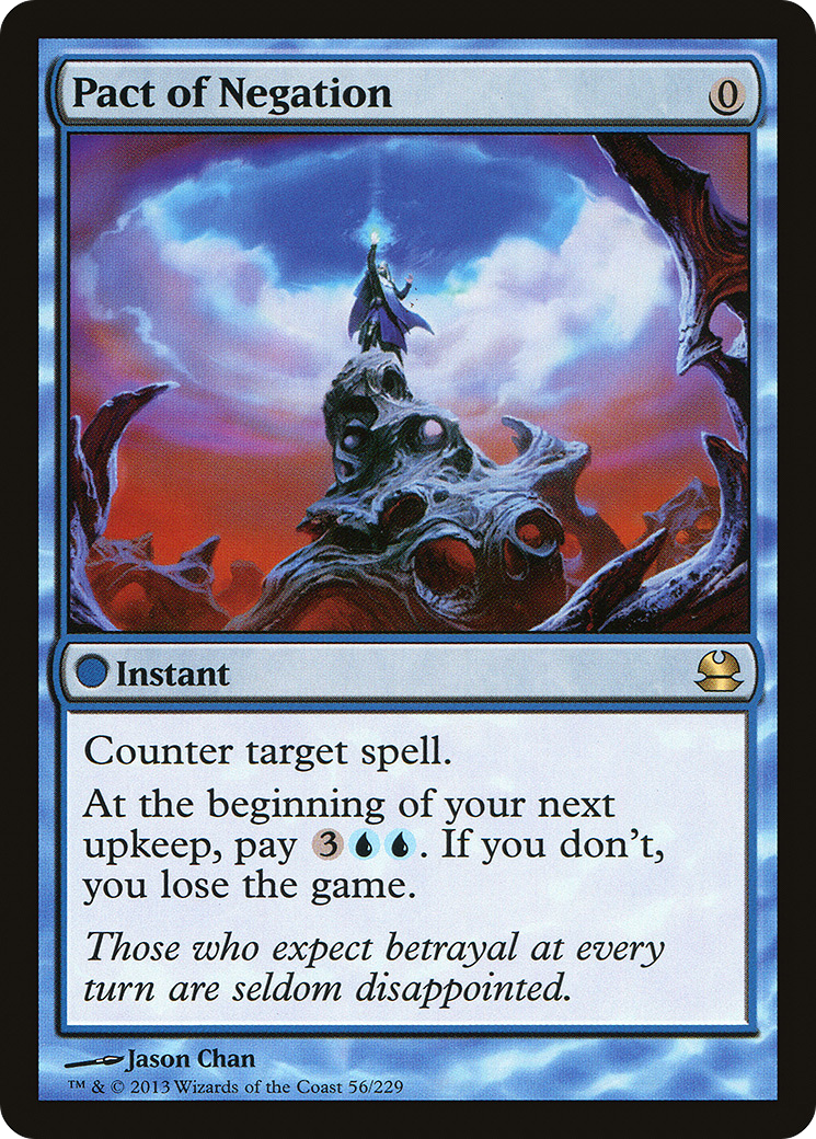 Pact of Negation (MMA-056) - Modern Masters Foil - Premium MTG Single from Wizards of the Coast - Just $8.21! Shop now at Game Crave Tournament Store