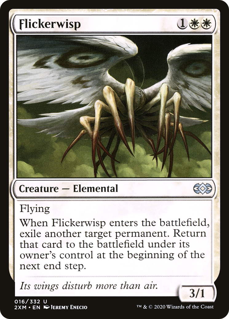 Flickerwisp (2XM-016) - Double Masters Foil - Premium MTG Single from Wizards of the Coast - Just $0.08! Shop now at Game Crave Tournament Store