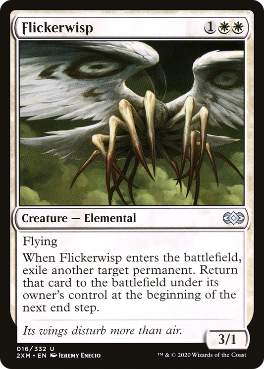 Flickerwisp (2XM-016) - Double Masters Foil - Premium MTG Single from Wizards of the Coast - Just $0.08! Shop now at Game Crave Tournament Store