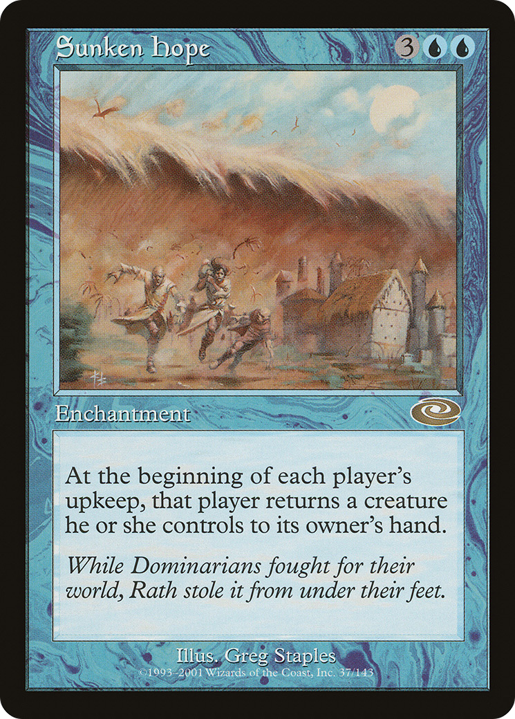 Sunken Hope (PLS-037) - Planeshift - Premium MTG Single from Wizards of the Coast - Just $0.08! Shop now at Game Crave Tournament Store