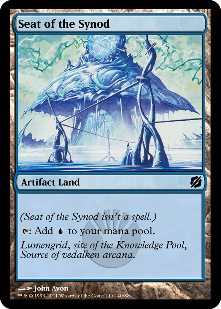 Seat of the Synod (TD2-040) - Duel Decks: Mirrodin Pure vs. New Phyrexia - Premium MTG Single from Wizards of the Coast - Just $0! Shop now at Game Crave Tournament Store
