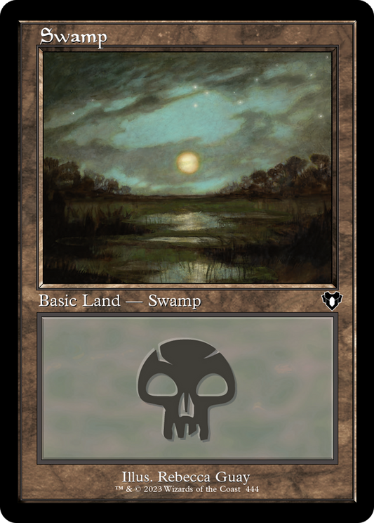 Swamp (CMM-444) - Commander Masters - Premium MTG Single from Wizards of the Coast - Just $0.37! Shop now at Game Crave Tournament Store