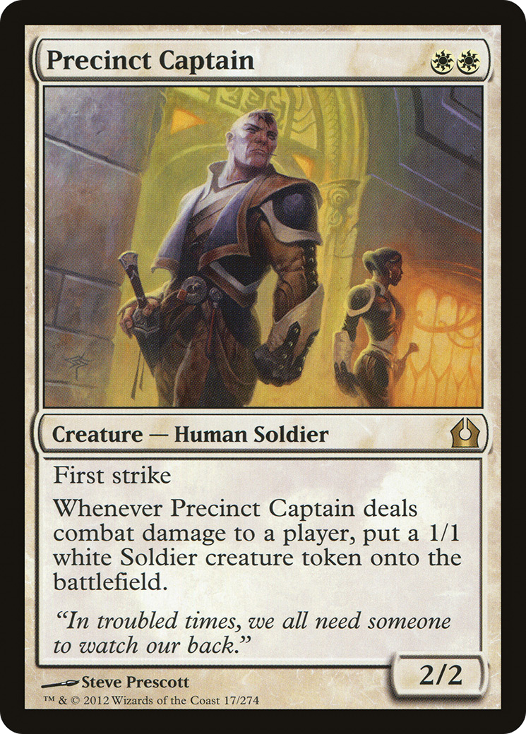 Precinct Captain (RTR-017) - Return to Ravnica Foil - Premium MTG Single from Wizards of the Coast - Just $0.23! Shop now at Game Crave Tournament Store