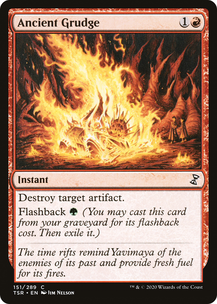 Ancient Grudge (TSR-151) - Time Spiral Remastered Foil - Premium MTG Single from Wizards of the Coast - Just $0.08! Shop now at Game Crave Tournament Store