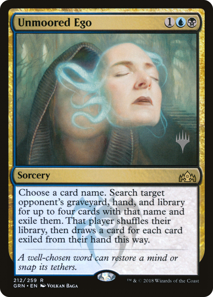 Unmoored Ego (PGRN-212P) - Guilds of Ravnica Promos - Premium MTG Single from Wizards of the Coast - Just $0.54! Shop now at Game Crave Tournament Store