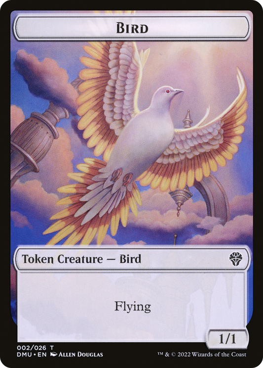 Bird (TDMU-002) - Dominaria United Tokens Foil - Premium MTG Single from Wizards of the Coast - Just $0.08! Shop now at Game Crave Tournament Store