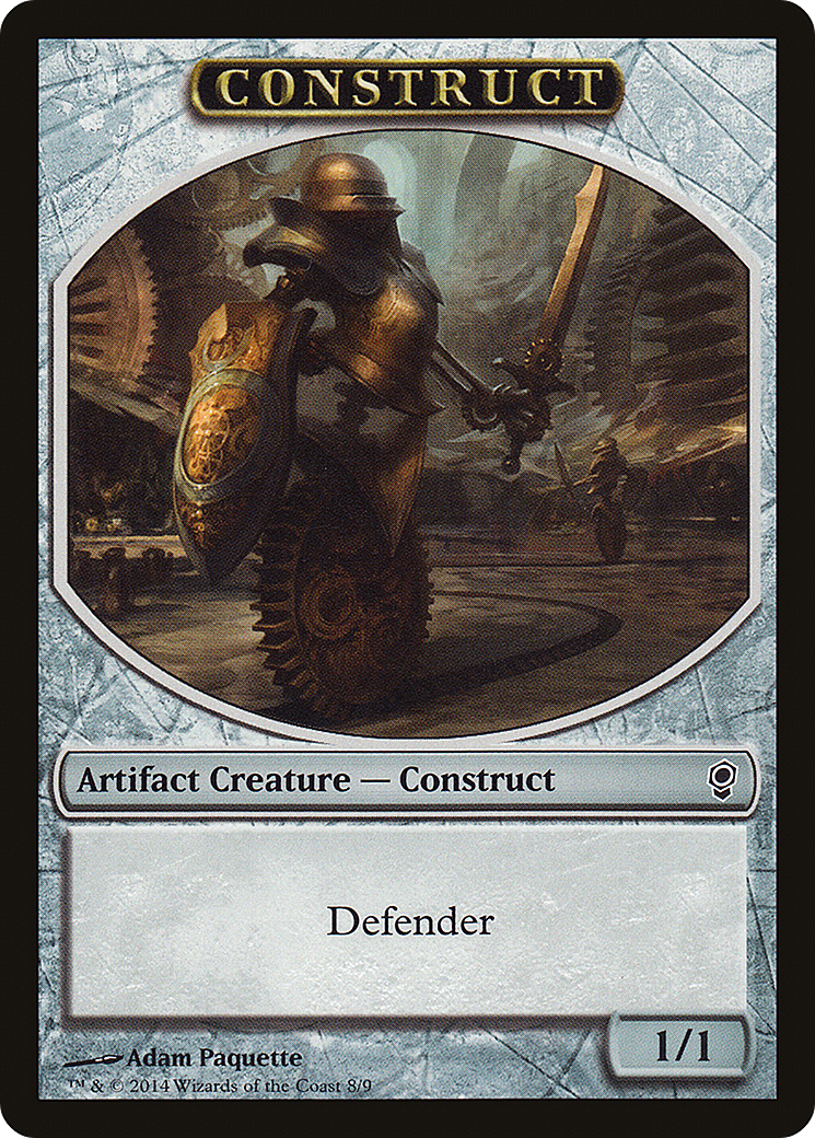Construct (TCNS-008) - Conspiracy Tokens - Premium MTG Single from Wizards of the Coast - Just $0.08! Shop now at Game Crave Tournament Store
