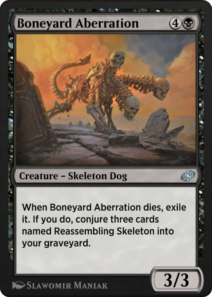 Boneyard Aberration (J21-014) - Jumpstart: Historic Horizons - Premium MTG Single from Wizards of the Coast - Just $0! Shop now at Game Crave Tournament Store