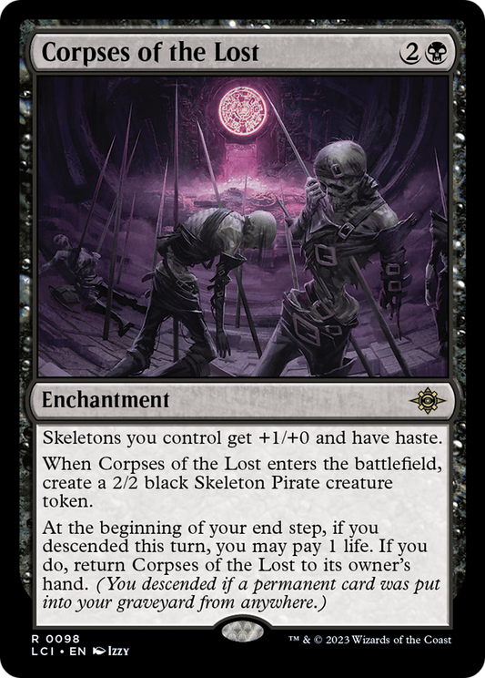 Corpses of the Lost (LCI-098) - The Lost Caverns of Ixalan - Premium MTG Single from Wizards of the Coast - Just $0.08! Shop now at Game Crave Tournament Store