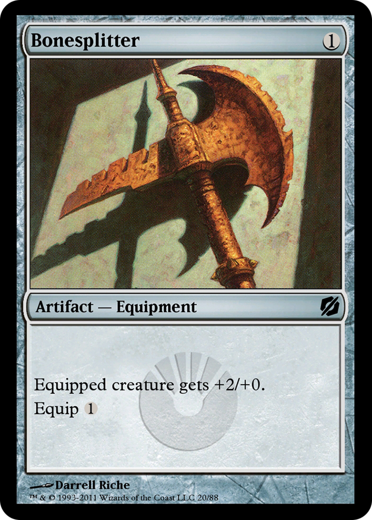 Bonesplitter (TD2-020) - Duel Decks: Mirrodin Pure vs. New Phyrexia - Premium MTG Single from Wizards of the Coast - Just $0! Shop now at Game Crave Tournament Store