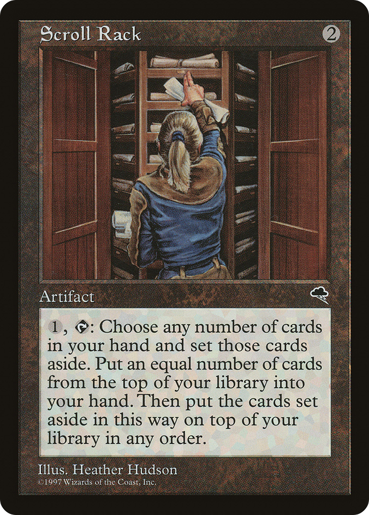 Scroll Rack (TMP-308) - Tempest - Premium MTG Single from Wizards of the Coast - Just $27.64! Shop now at Game Crave Tournament Store