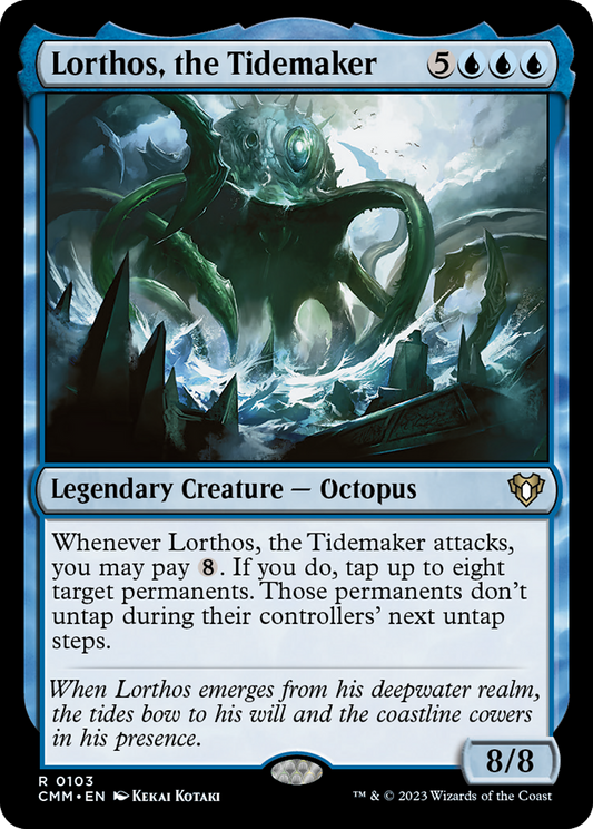 Lorthos, the Tidemaker (CMM-103) - Commander Masters - Premium MTG Single from Wizards of the Coast - Just $0.08! Shop now at Game Crave Tournament Store