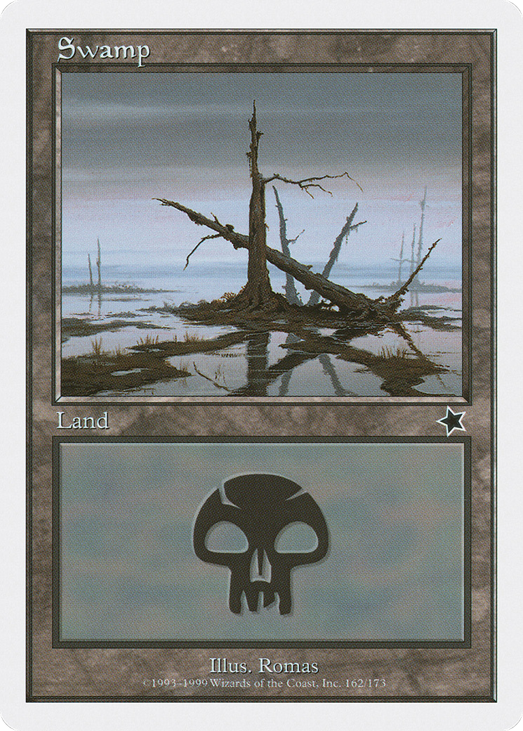 Swamp (S99-162) - Starter 1999 - Premium MTG Single from Wizards of the Coast - Just $0.34! Shop now at Game Crave Tournament Store
