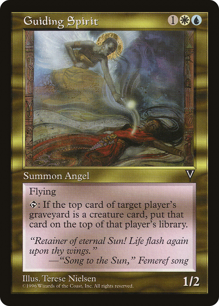 Guiding Spirit (VIS-131) - Visions - Premium MTG Single from Wizards of the Coast - Just $0.84! Shop now at Game Crave Tournament Store