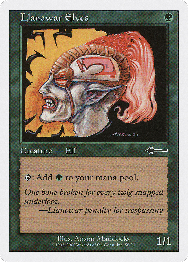 Llanowar Elves (BTD-058) - Beatdown Box Set - Premium MTG Single from Wizards of the Coast - Just $0.14! Shop now at Game Crave Tournament Store