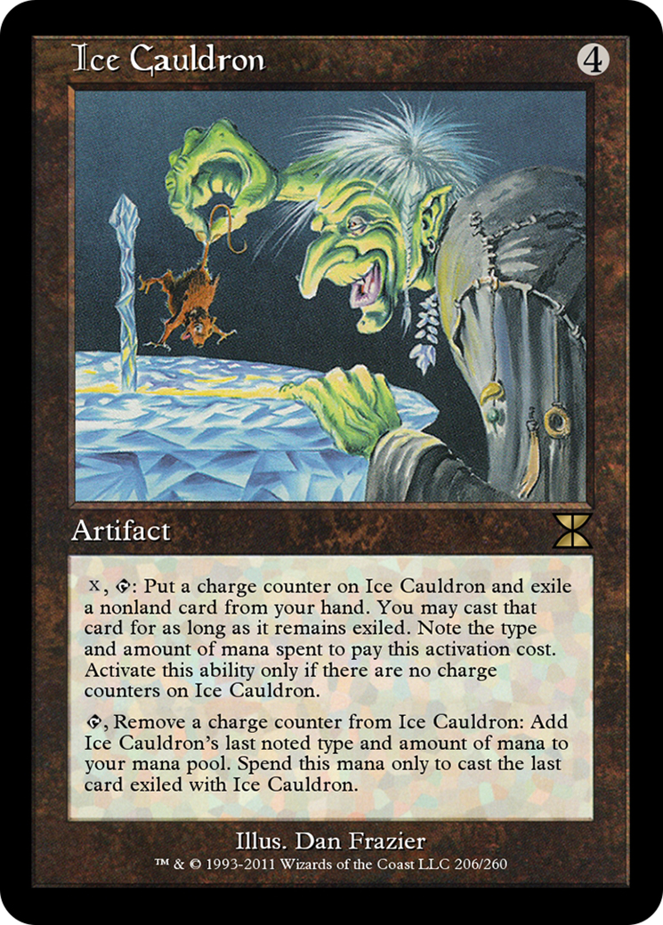 Ice Cauldron (ME4-206) - Masters Edition IV - Premium MTG Single from Wizards of the Coast - Just $0! Shop now at Game Crave Tournament Store