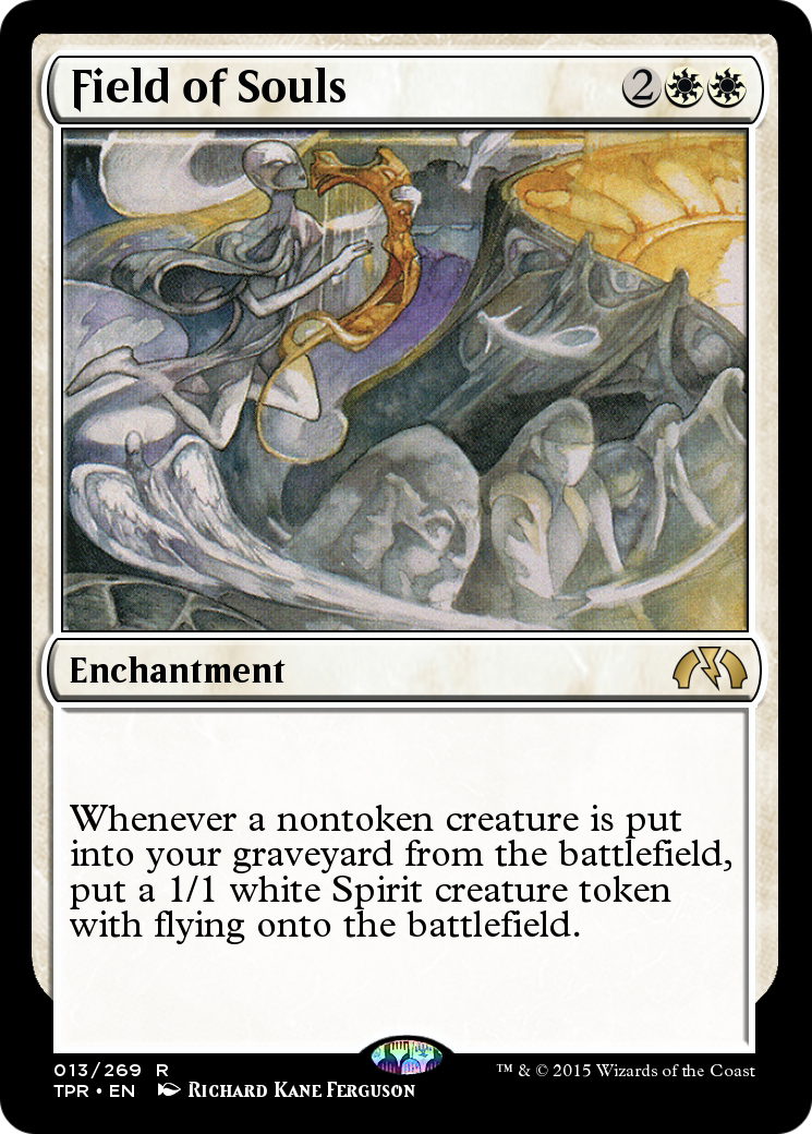 Field of Souls (TPR-013) - Tempest Remastered Foil - Premium MTG Single from Wizards of the Coast - Just $0! Shop now at Game Crave Tournament Store