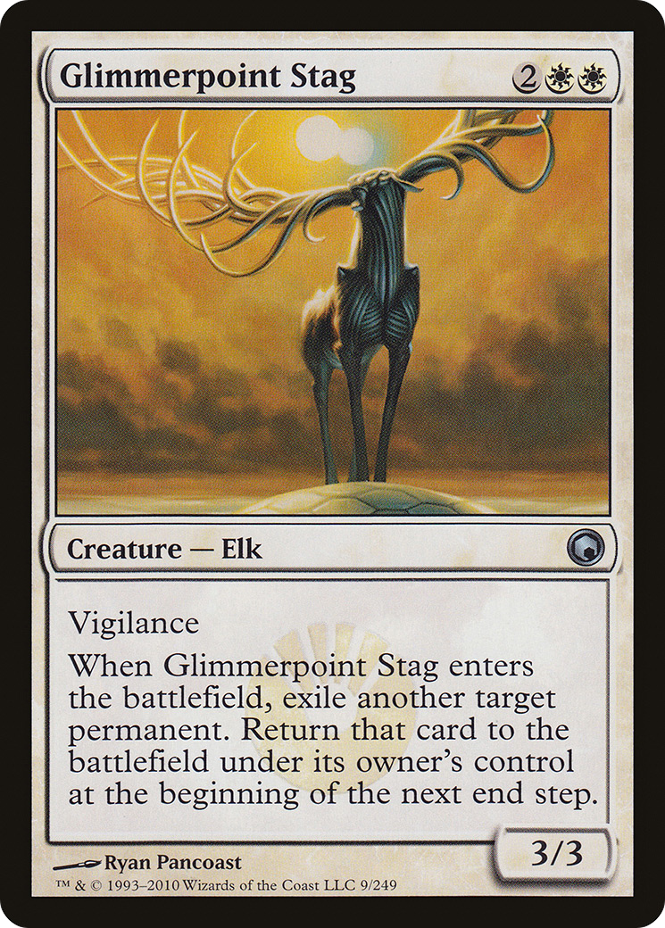 Glimmerpoint Stag (SOM-009) - Scars of Mirrodin Foil - Premium MTG Single from Wizards of the Coast - Just $0.29! Shop now at Game Crave Tournament Store