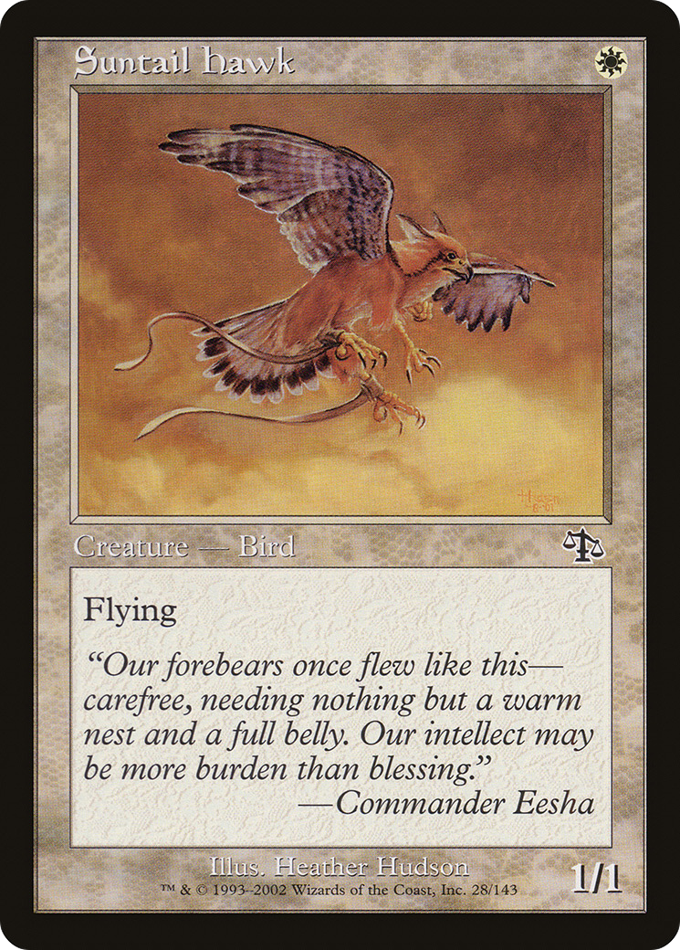 Suntail Hawk (JUD-028) - Judgment - Premium MTG Single from Wizards of the Coast - Just $0.25! Shop now at Game Crave Tournament Store
