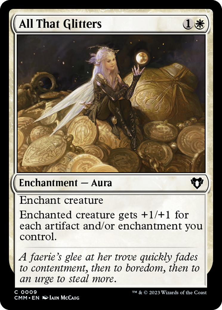 All That Glitters (CMM-009) - Commander Masters - Premium MTG Single from Wizards of the Coast - Just $0.09! Shop now at Game Crave Tournament Store