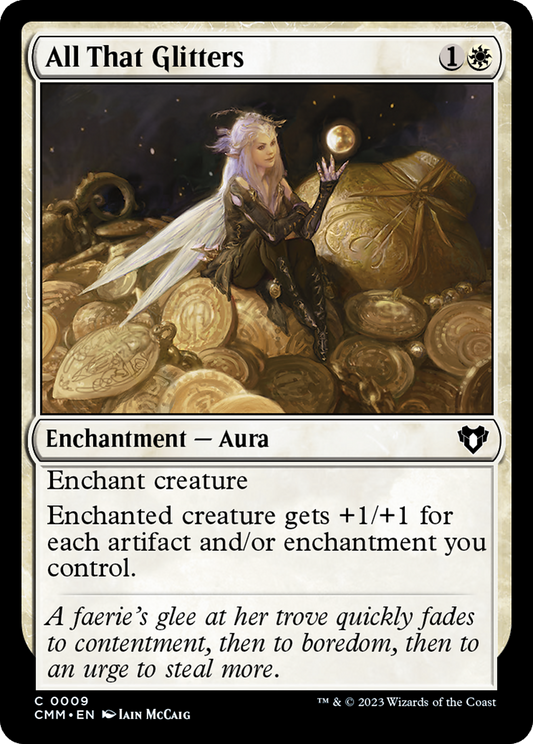 All That Glitters (CMM-009) - Commander Masters Foil - Premium MTG Single from Wizards of the Coast - Just $0.11! Shop now at Game Crave Tournament Store