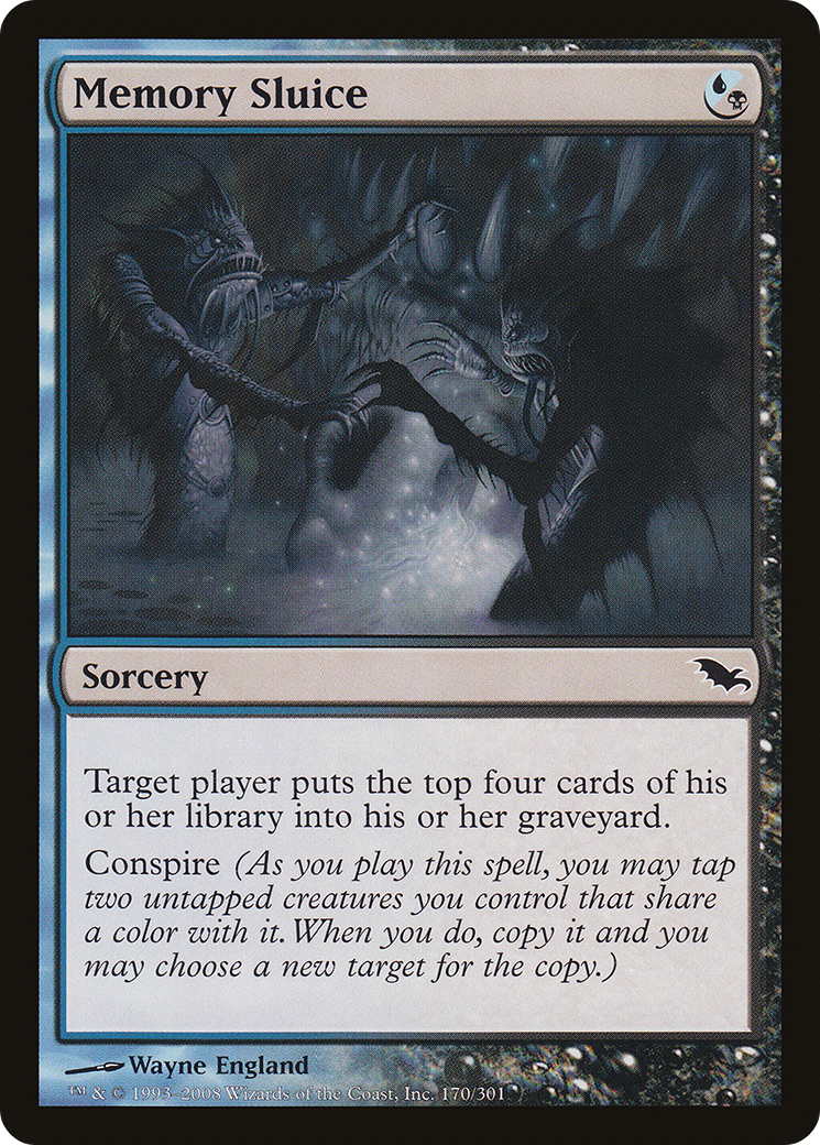 Memory Sluice (SHM-170) - Shadowmoor - Premium MTG Single from Wizards of the Coast - Just $0.26! Shop now at Game Crave Tournament Store