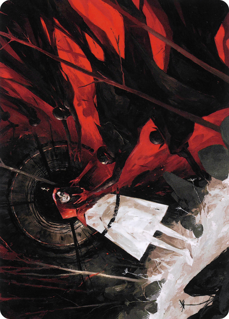 Curse of Hospitality // Curse of Hospitality (AVOW-041) - Crimson Vow Art Series (Borderless) - Premium MTG Single from Wizards of the Coast - Just $0! Shop now at Game Crave Tournament Store