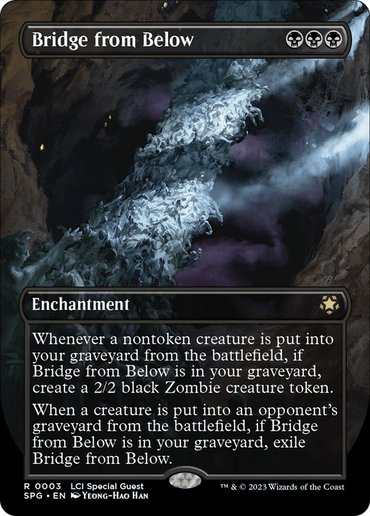 Bridge from Below (SPG-003) - Special Guests (Borderless) - Premium MTG Single from Wizards of the Coast - Just $0.34! Shop now at Game Crave Tournament Store