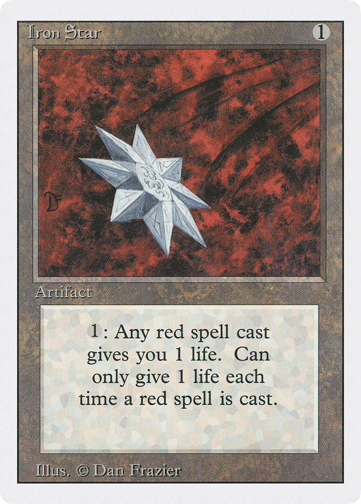 Iron Star (3ED-252) - Revised Edition - Premium MTG Single from Wizards of the Coast - Just $0.08! Shop now at Game Crave Tournament Store