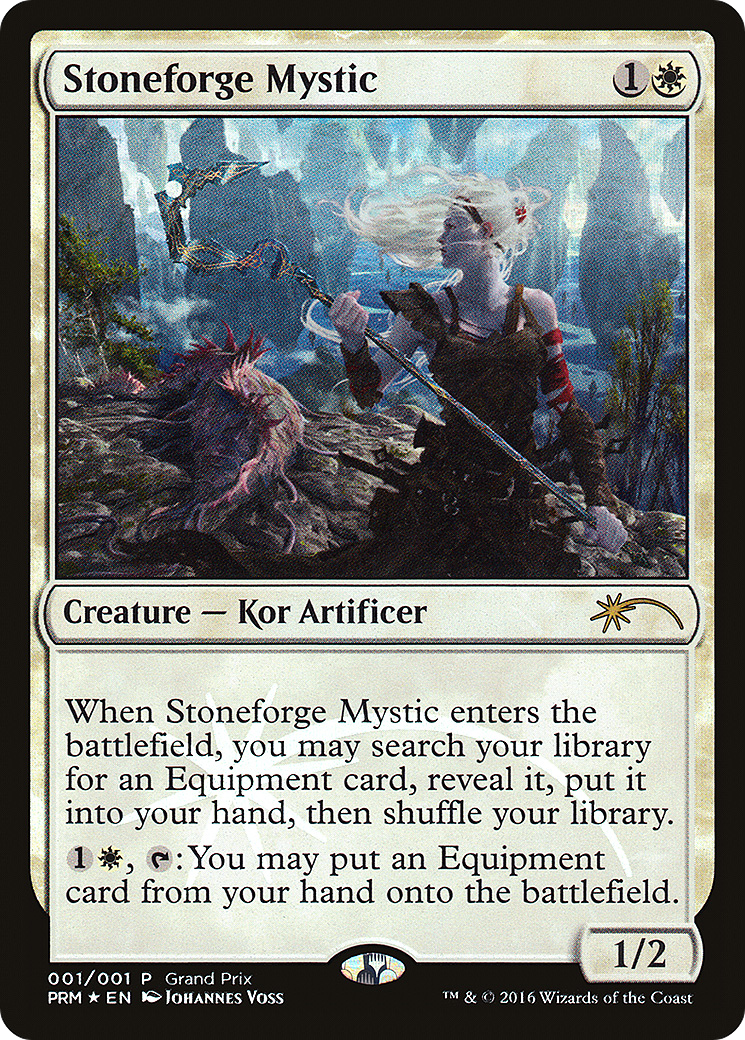 Stoneforge Mystic (PGPX-2016) - Grand Prix Promos Foil - Premium MTG Single from Wizards of the Coast - Just $14.93! Shop now at Game Crave Tournament Store