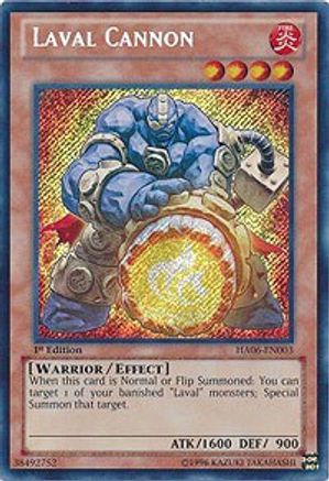 Laval Cannon (HA06-EN003) - Hidden Arsenal 6: Omega Xyz Unlimited - Premium Yugioh Single from Konami - Just $0.46! Shop now at Game Crave Tournament Store