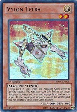 Vylon Tetra (HA06-EN005) - Hidden Arsenal 6: Omega Xyz Unlimited - Premium Yugioh Single from Konami - Just $0.25! Shop now at Game Crave Tournament Store