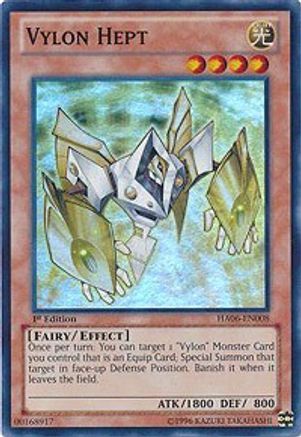 Vylon Hept (HA06-EN008) - Hidden Arsenal 6: Omega Xyz 1st Edition - Premium Yugioh Single from Konami - Just $0.25! Shop now at Game Crave Tournament Store